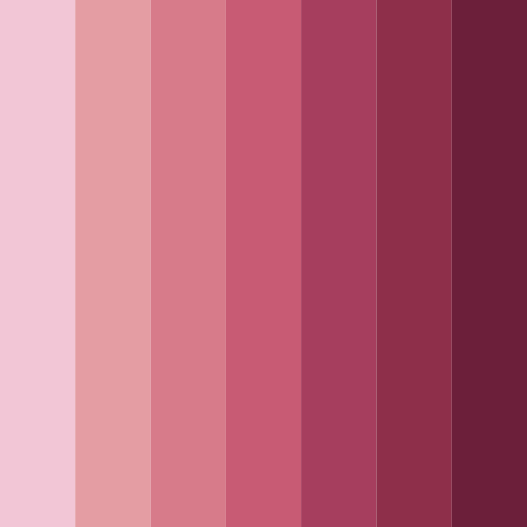 Download blushing boudoir color palette PNG image (square)