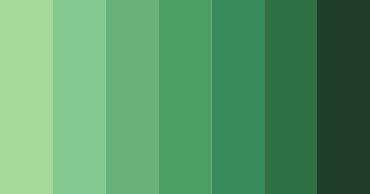 Download emerald enchantment color palette PNG image (landscape)