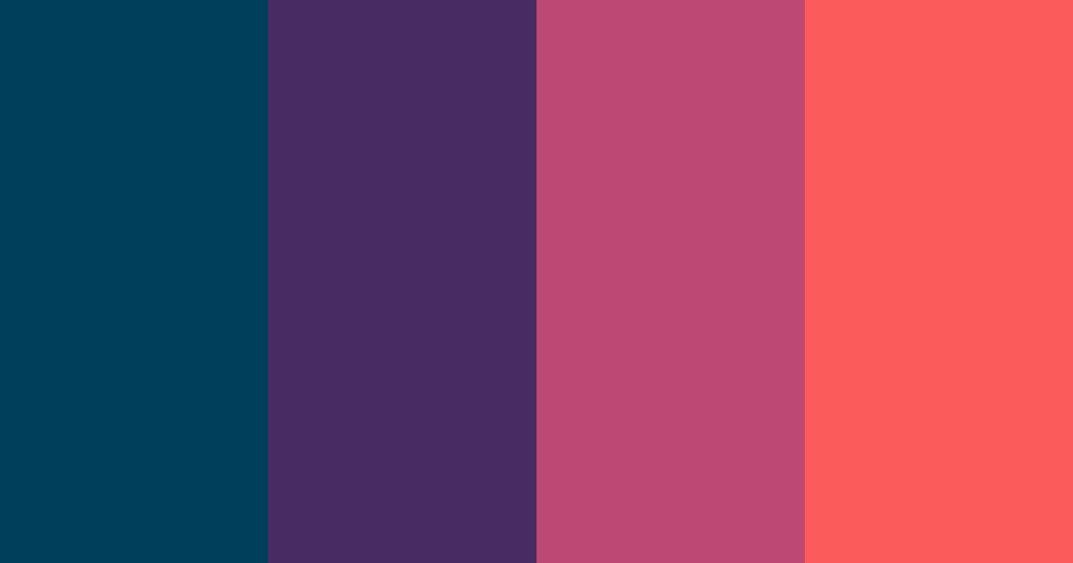 Download midnight blush color palette PNG image (landscape)