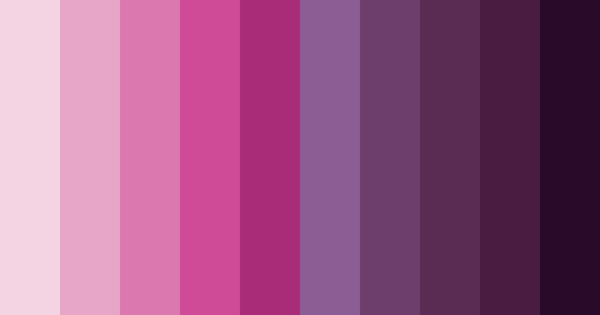 Download whimsical plum dreams color palette PNG image (landscape)