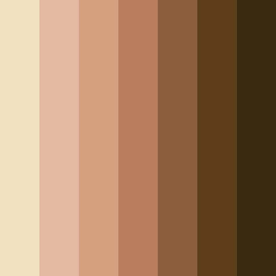 Download brown mythic color palette PNG image (square)