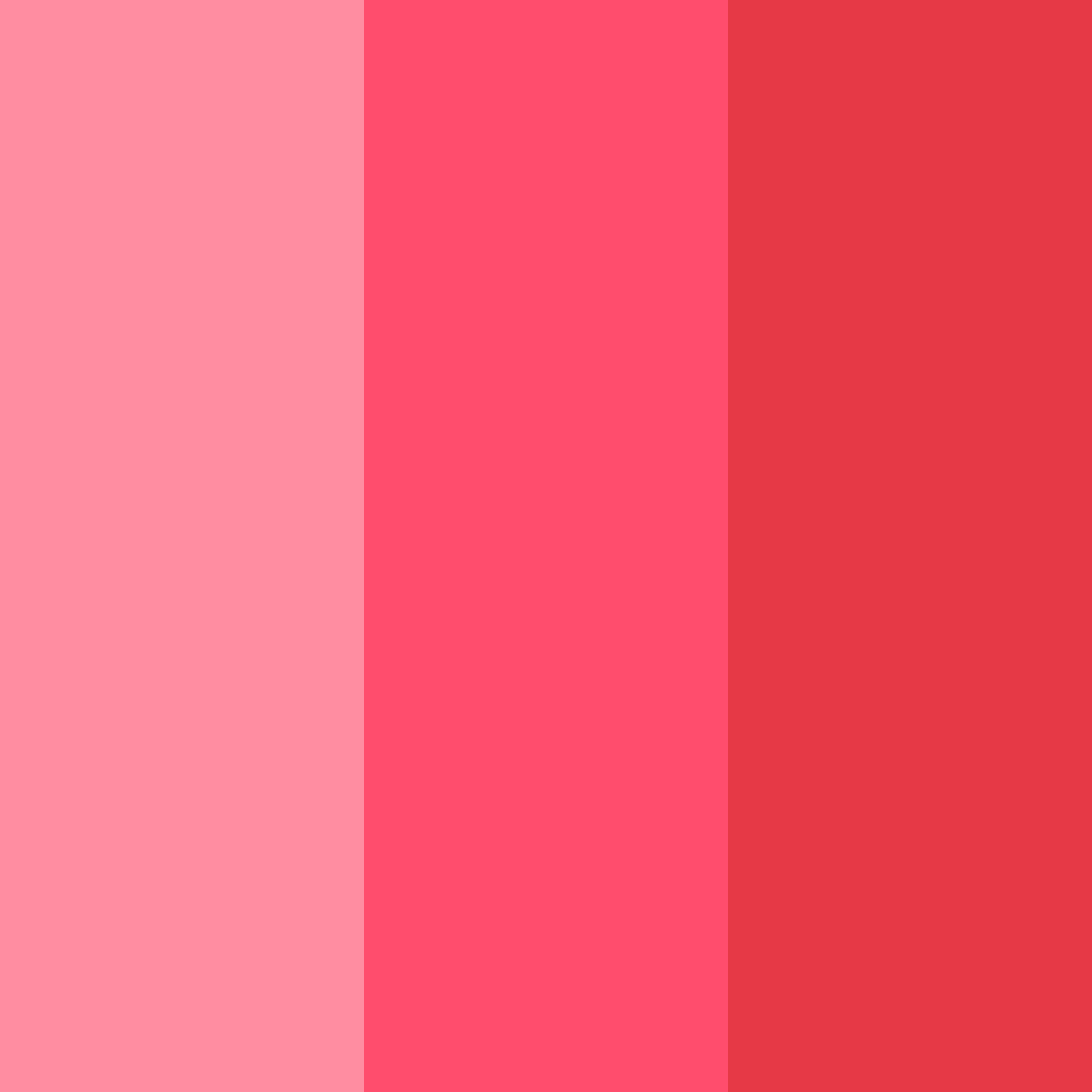 Download neon romance color palette PNG image (square)