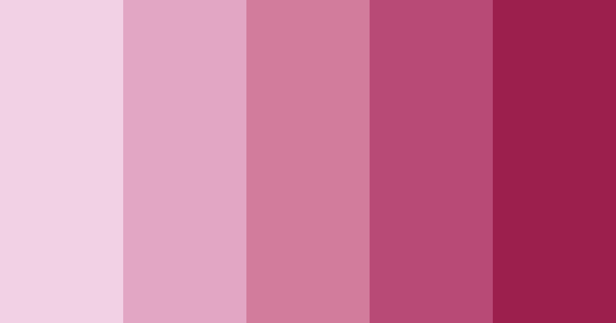 Download blossom reverie color palette PNG image (landscape)
