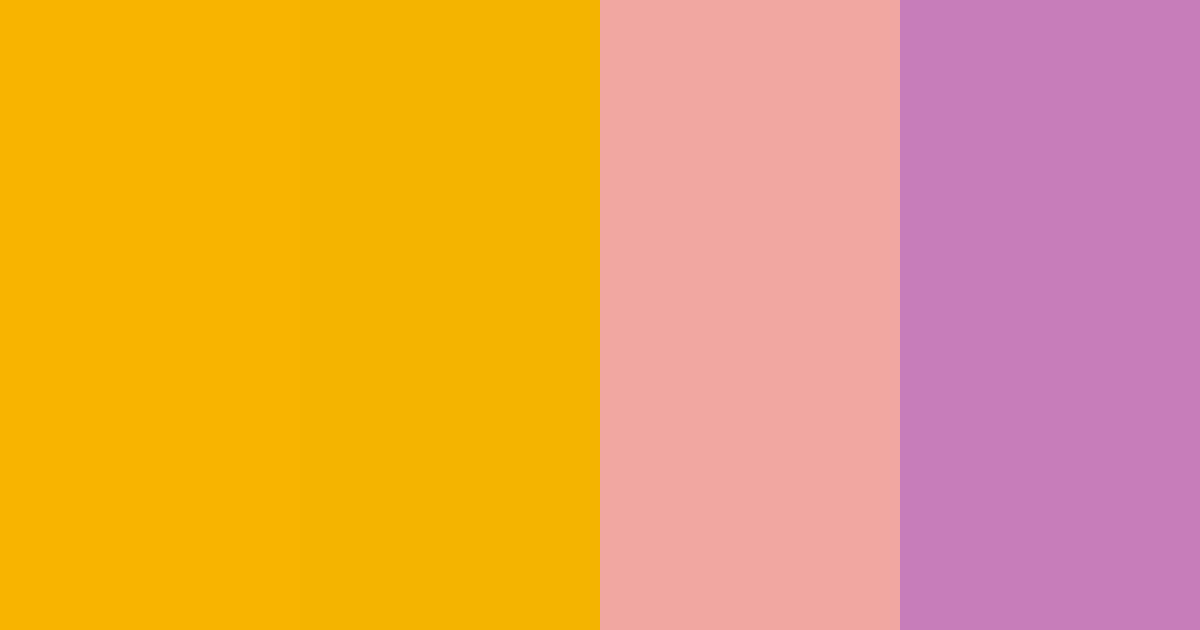 Download sunny whimsy color palette PNG image (landscape)