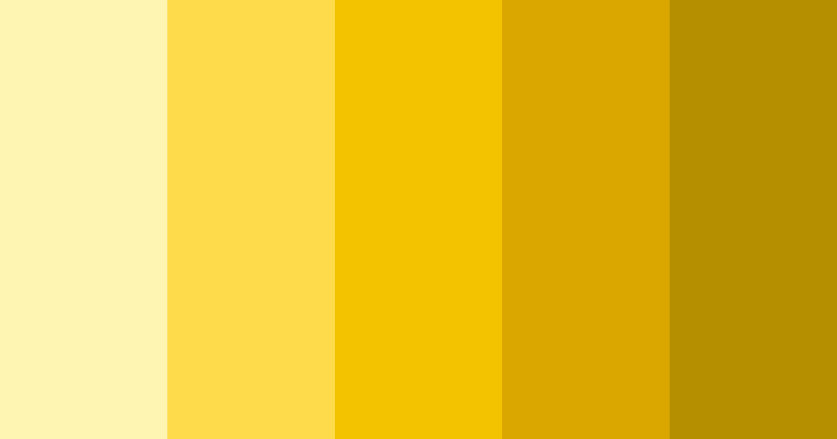 Download golden harvest color palette PNG image (landscape)