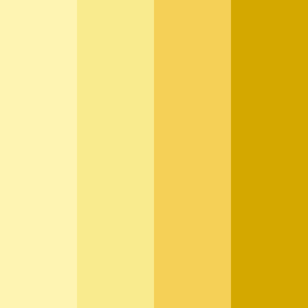 Download sunshine serenade color palette PNG image (square)