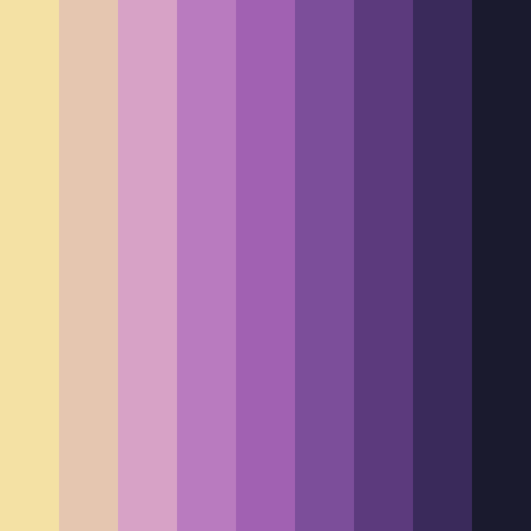 Download purple everything color palette PNG image (square)