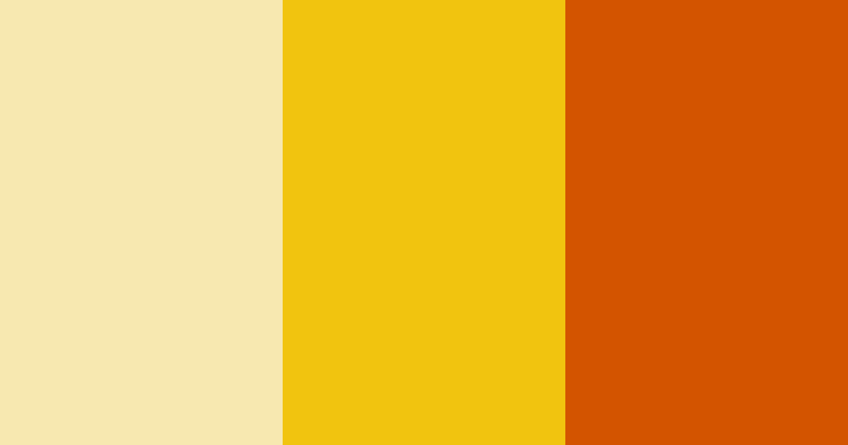 Download sunlit citrus burst color palette PNG image (landscape)