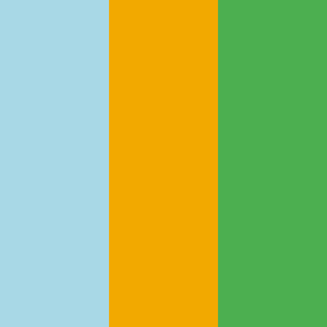 Download blue green sunset color palette PNG image (square)
