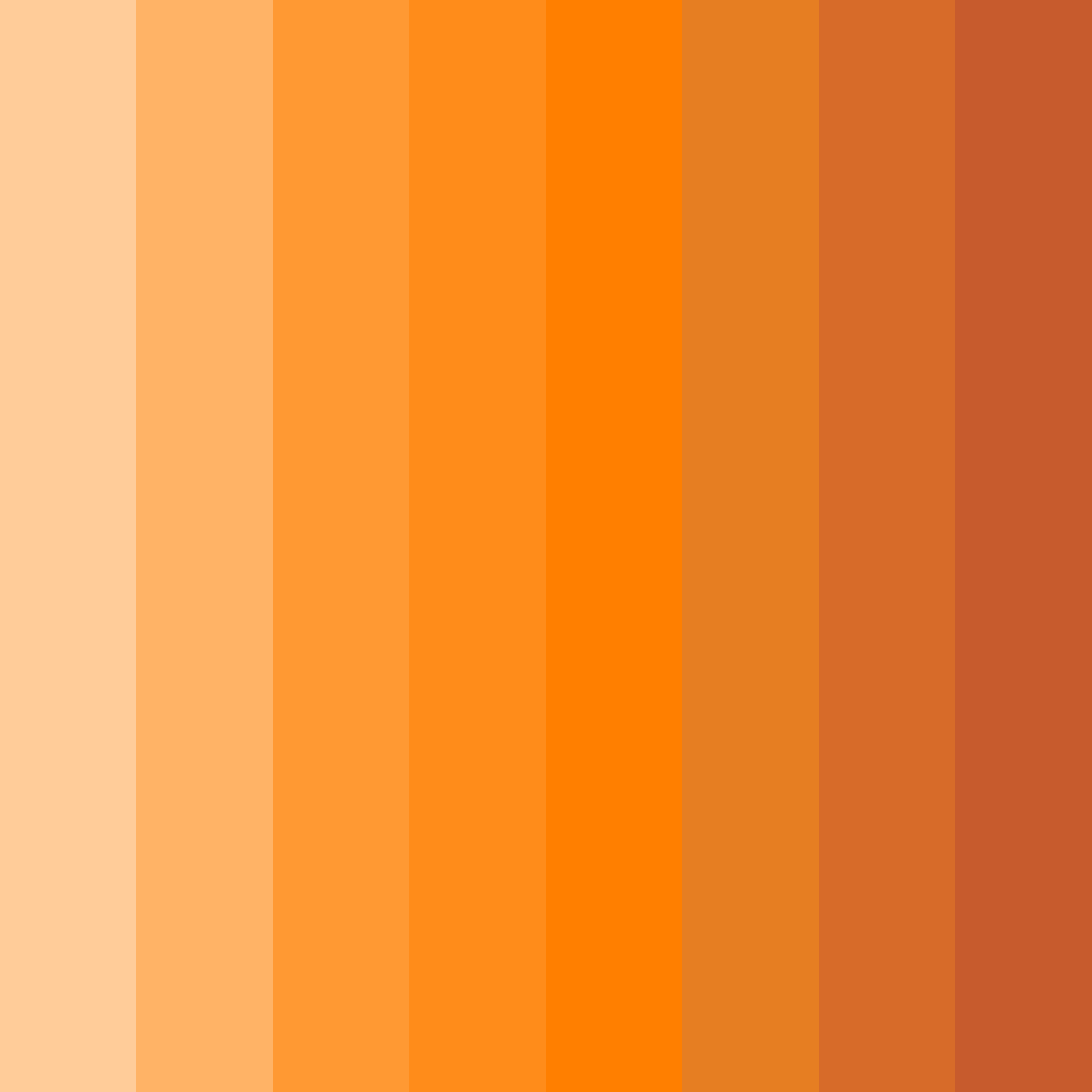 Download sunset fusion color palette PNG image (square)