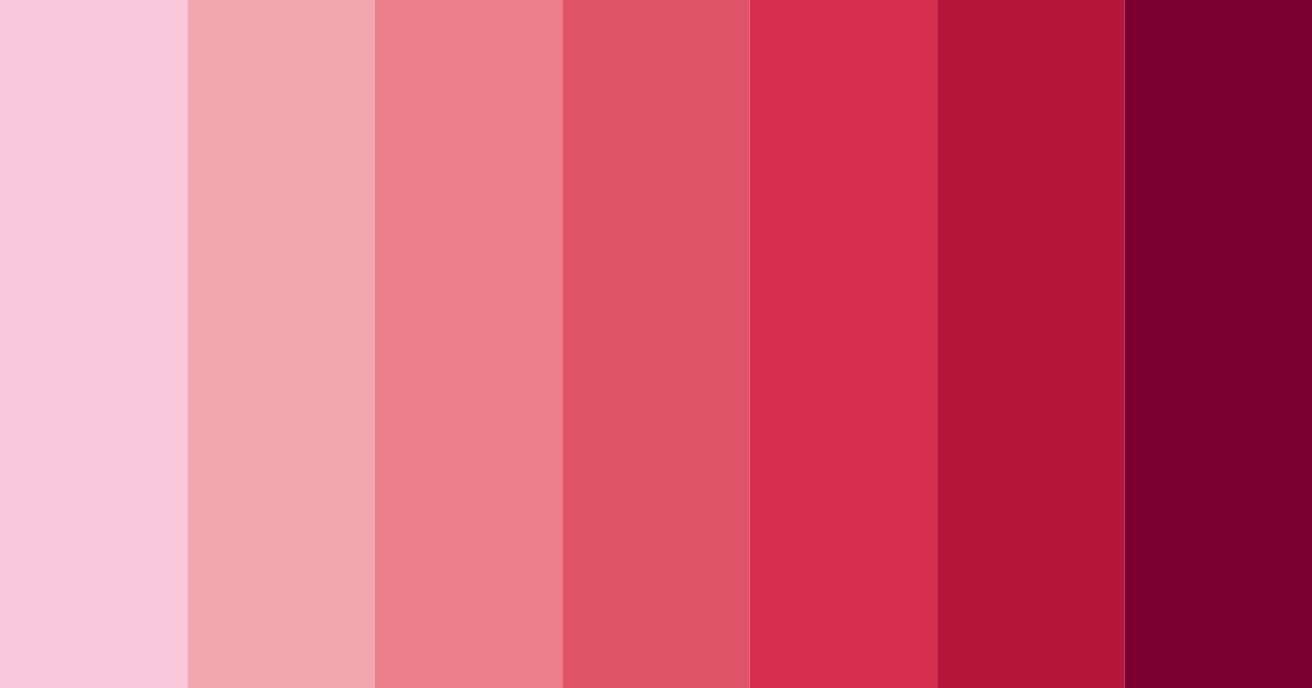 Download love struck shades color palette PNG image (landscape)