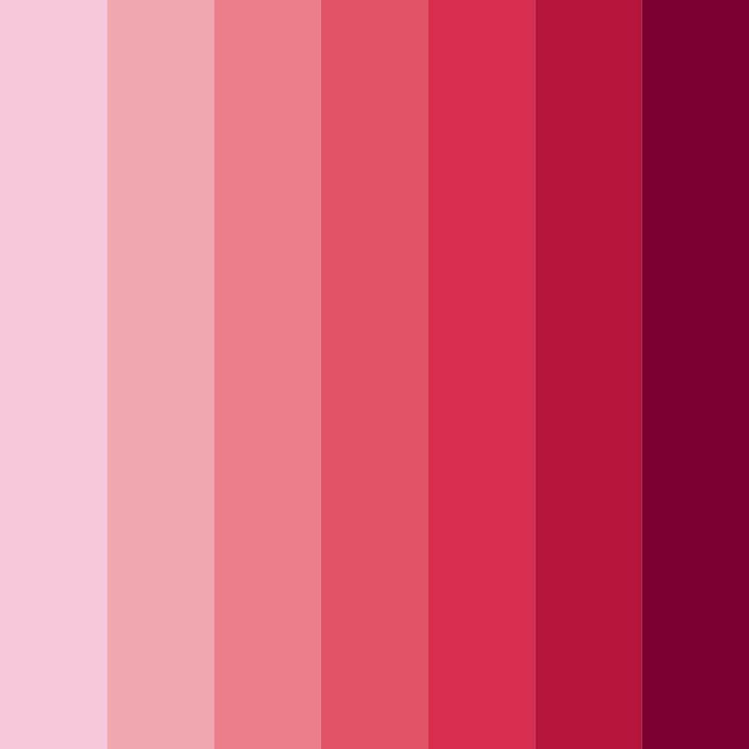 Download love struck shades color palette PNG image (square)