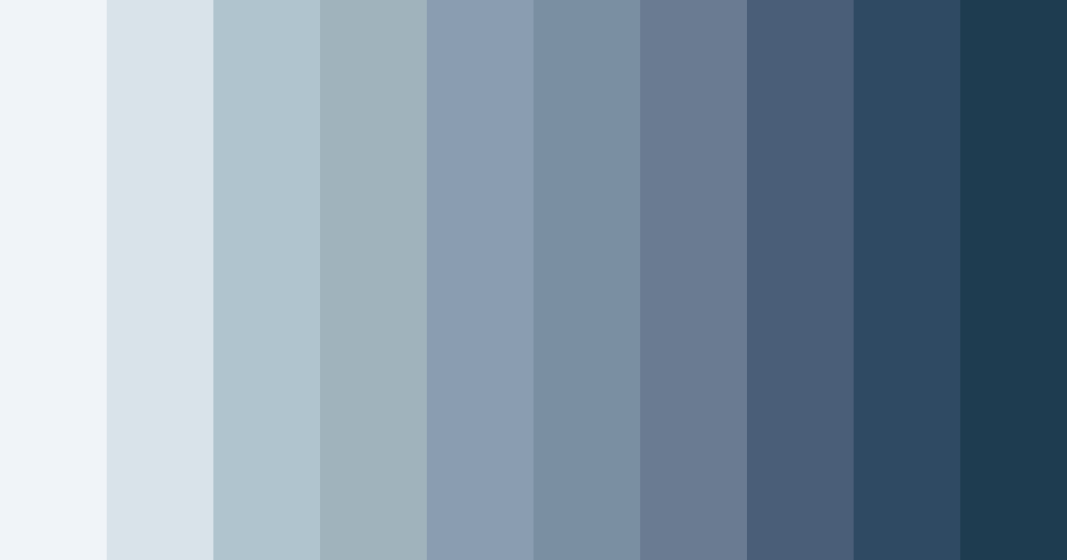 Download cool blue gray color palette PNG image (landscape)