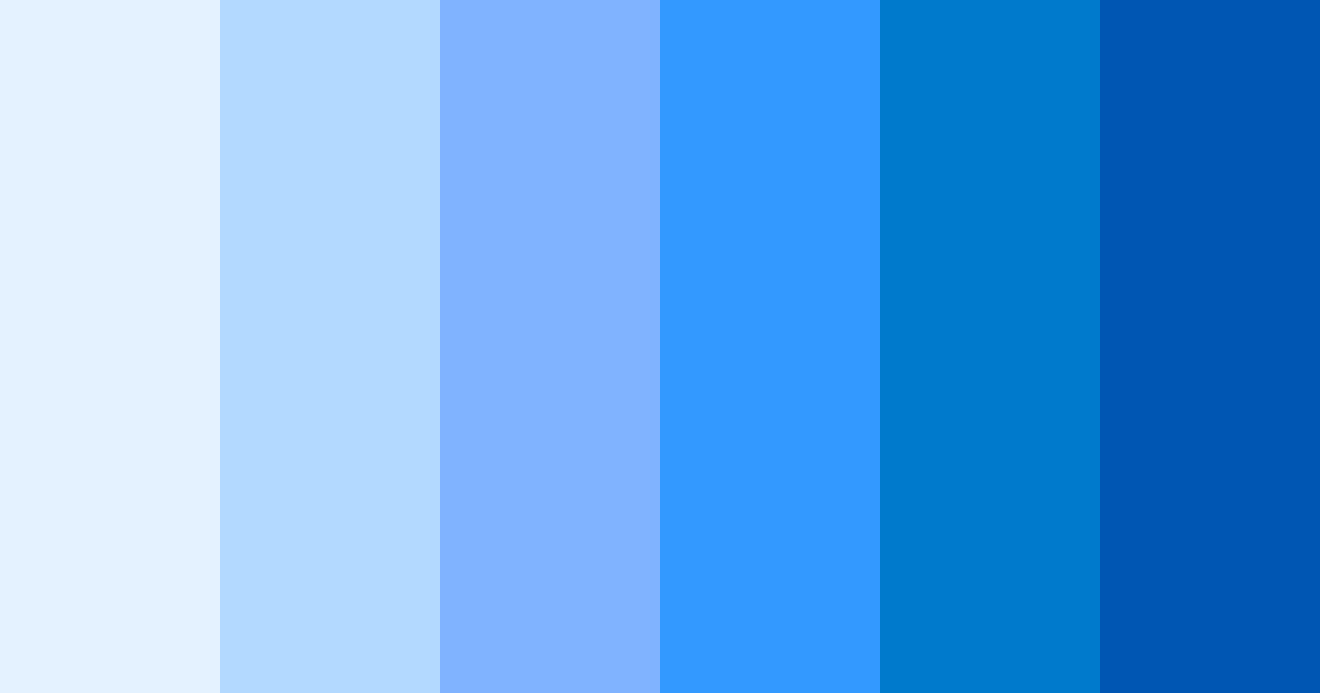 Download academic azure color palette PNG image (landscape)