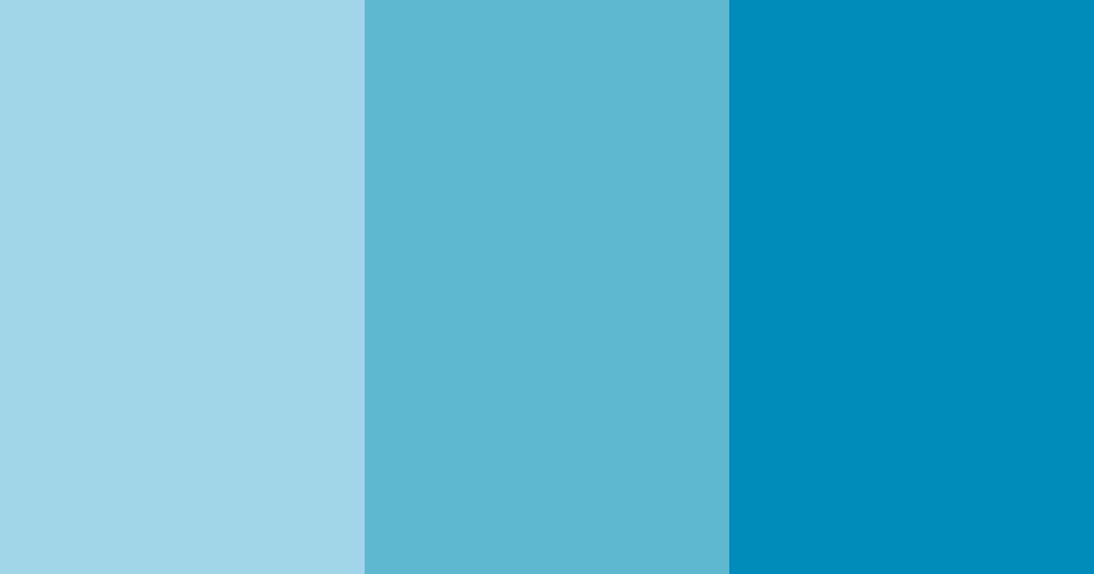 Download azure serenity color palette PNG image (landscape)