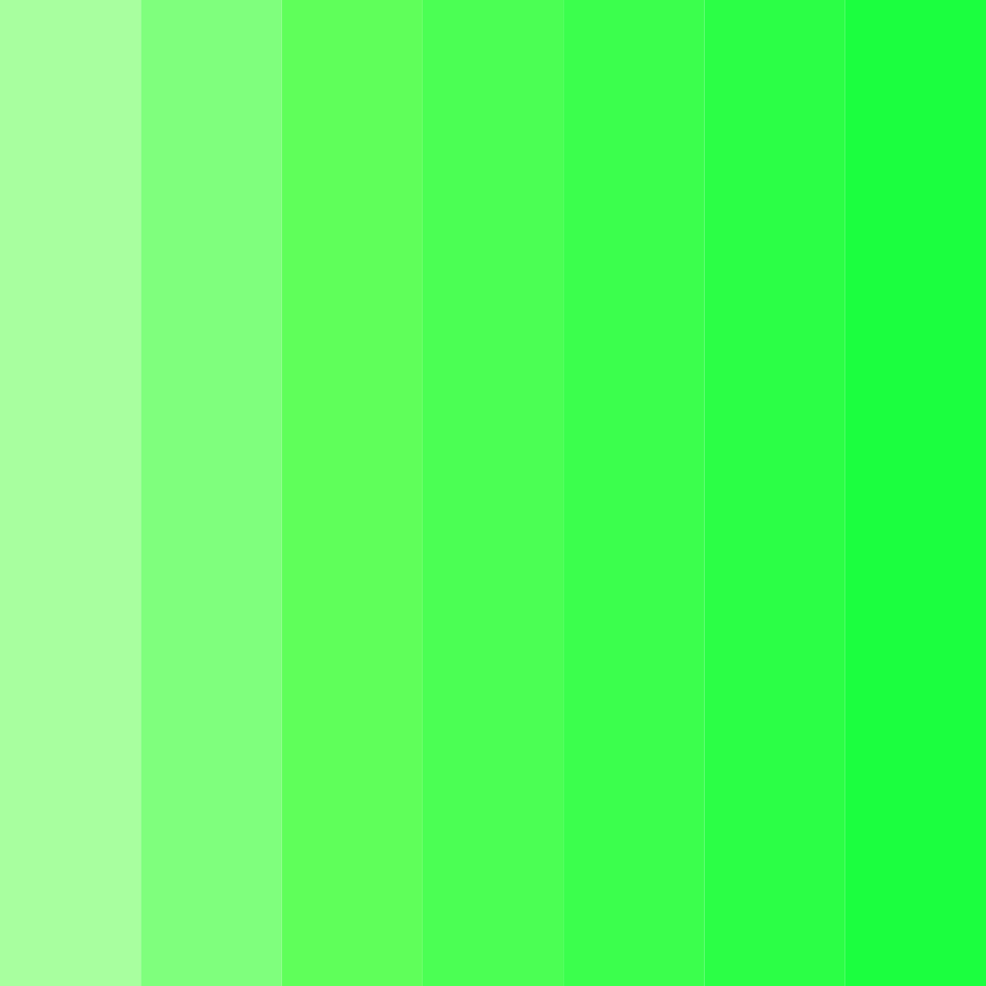 Download emerald breeze color palette PNG image (square)