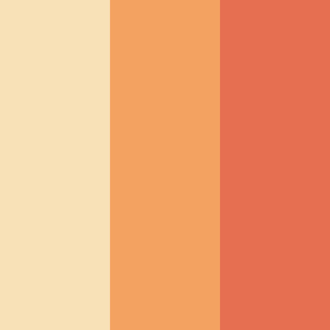 Download sunset harvest color palette PNG image (square)