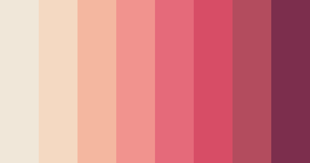 Download desert rose dreams color palette PNG image (landscape)