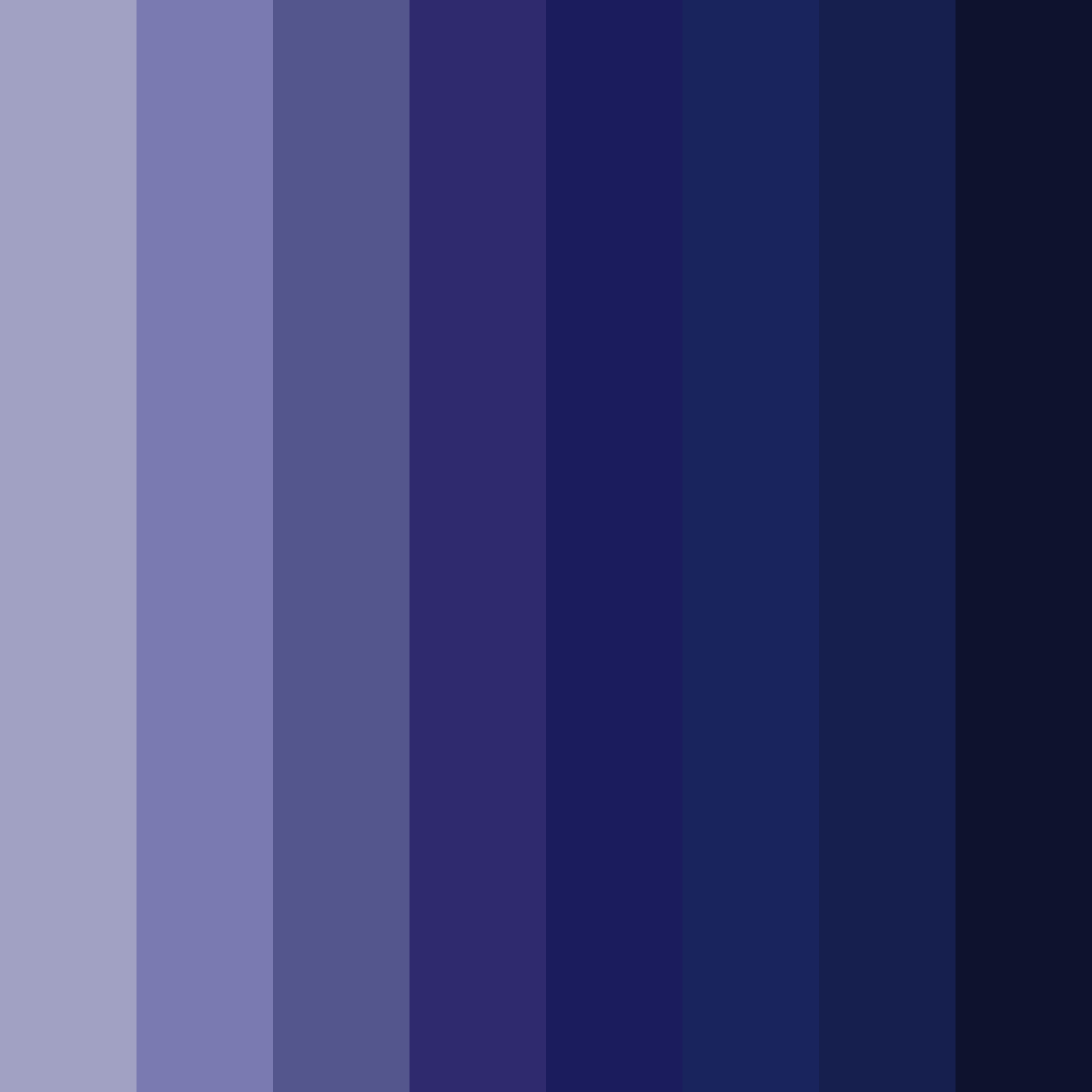 Download celestial dusk color palette PNG image (square)