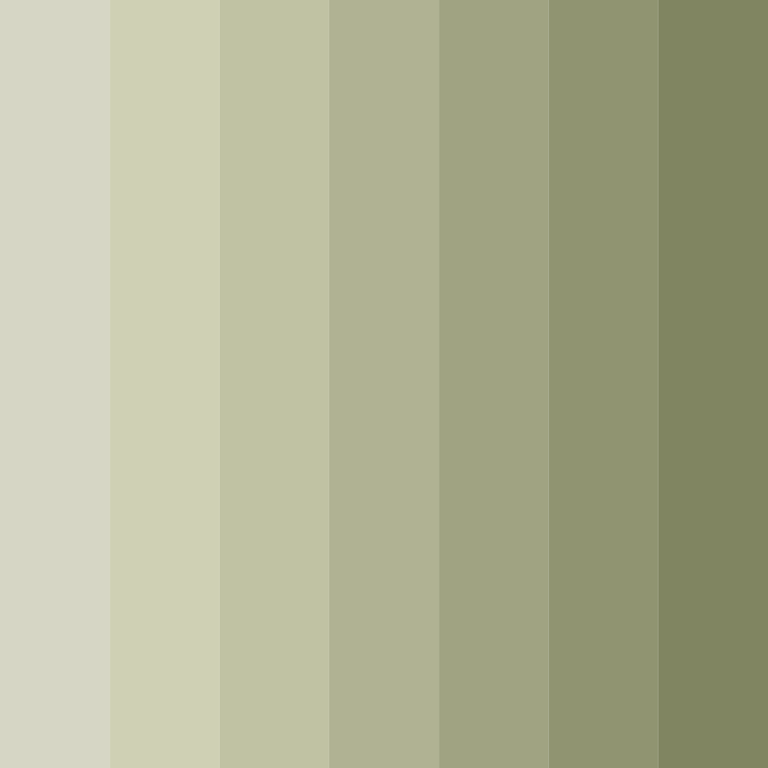 Download whispering sage color palette PNG image (square)
