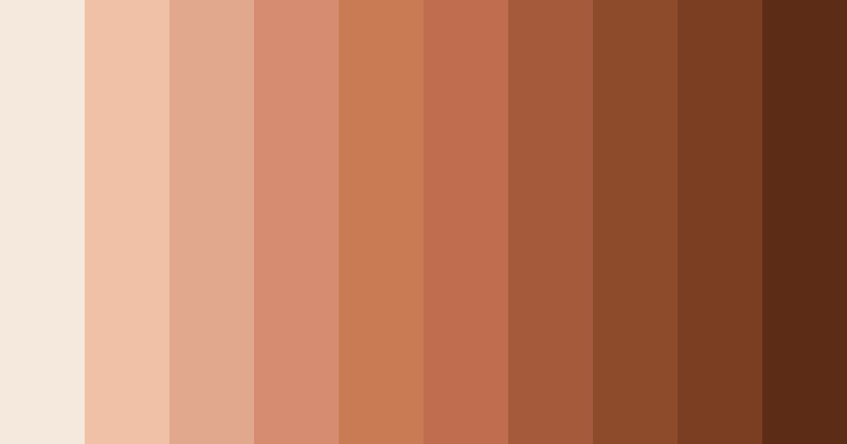 Download warm hearth hues color palette PNG image (landscape)