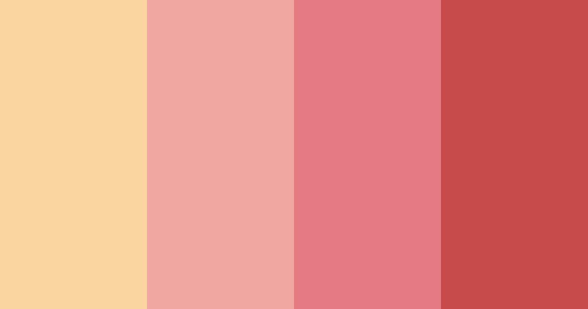 Download sunset bloom color palette PNG image (landscape)