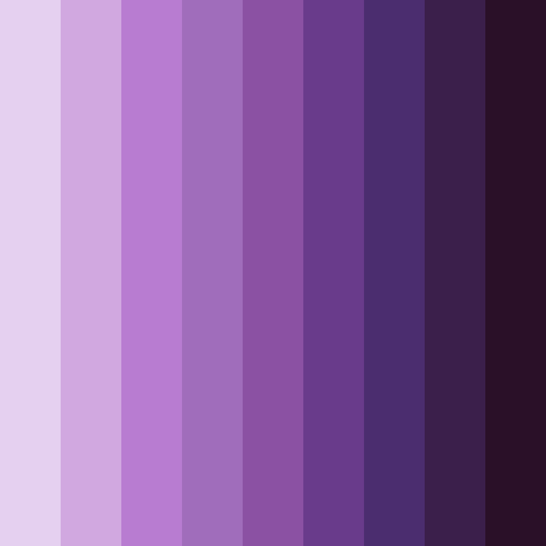 Download ethereal transition color palette PNG image (square)