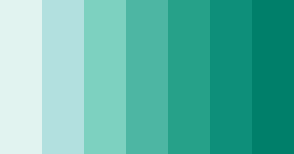 Download aqua breeze color palette PNG image (landscape)