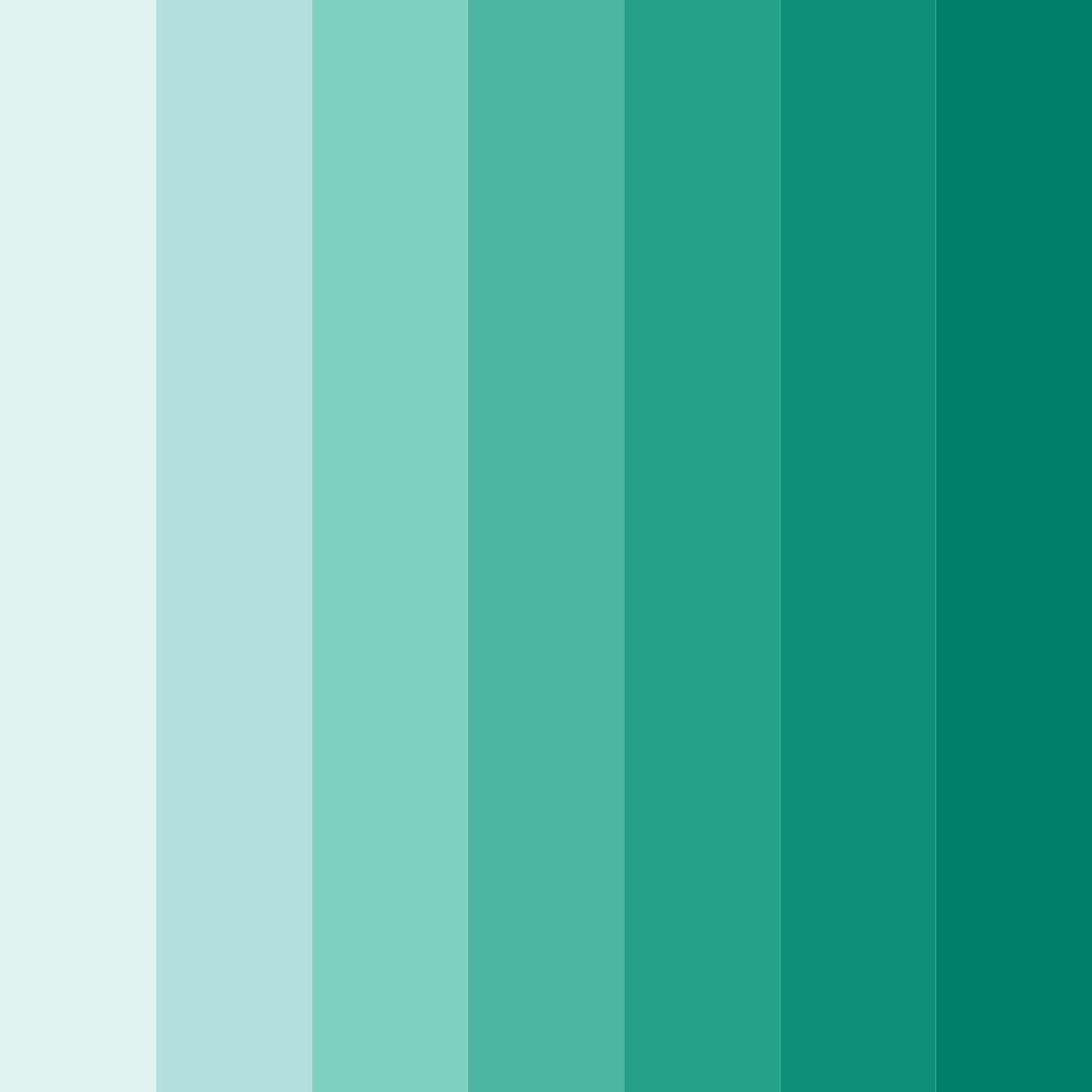 Download aqua breeze color palette PNG image (square)