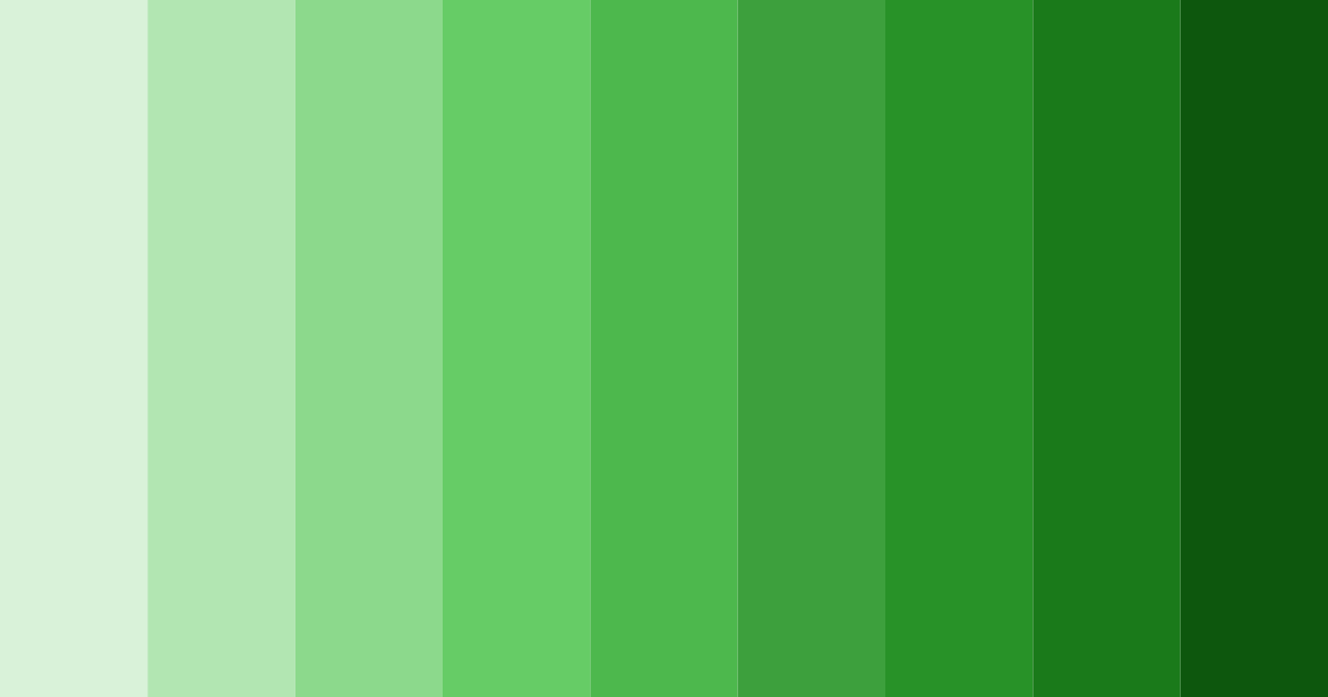 Download emerald haven color palette PNG image (landscape)