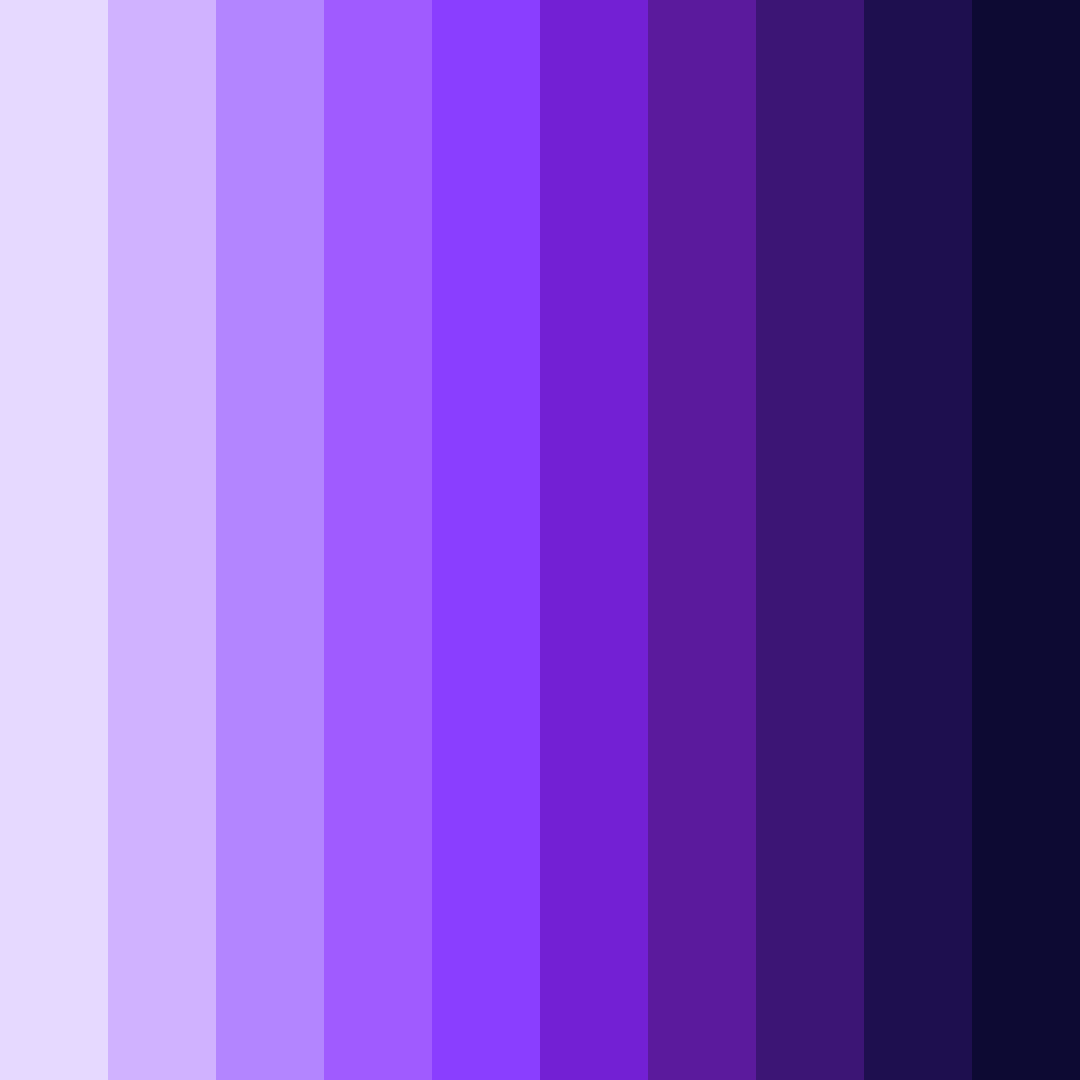 Download purple dreams color palette PNG image (square)