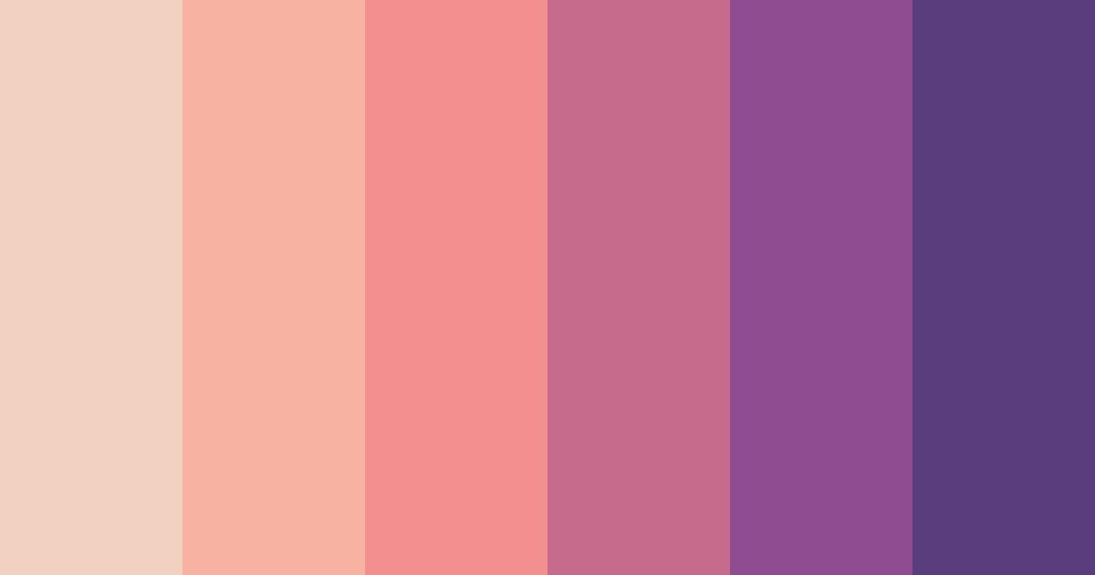 Download puppy blossom color palette PNG image (landscape)