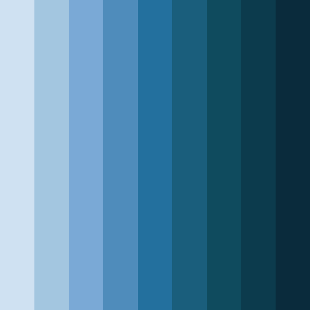 Download midnight tides color palette PNG image (square)
