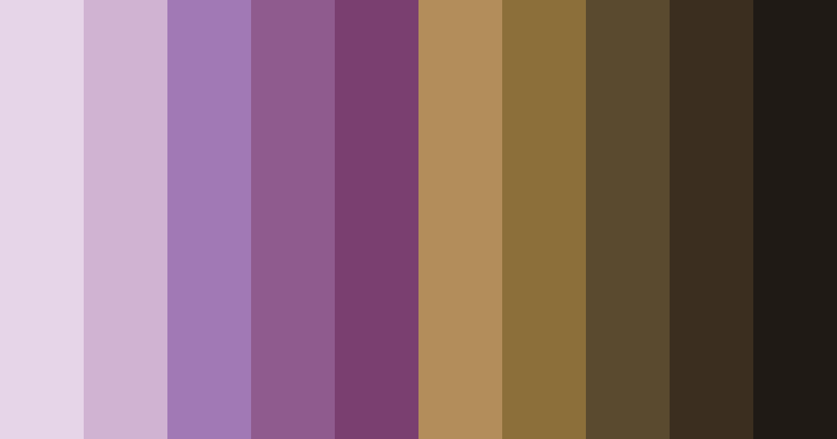 Download amethyst earth color palette PNG image (landscape)