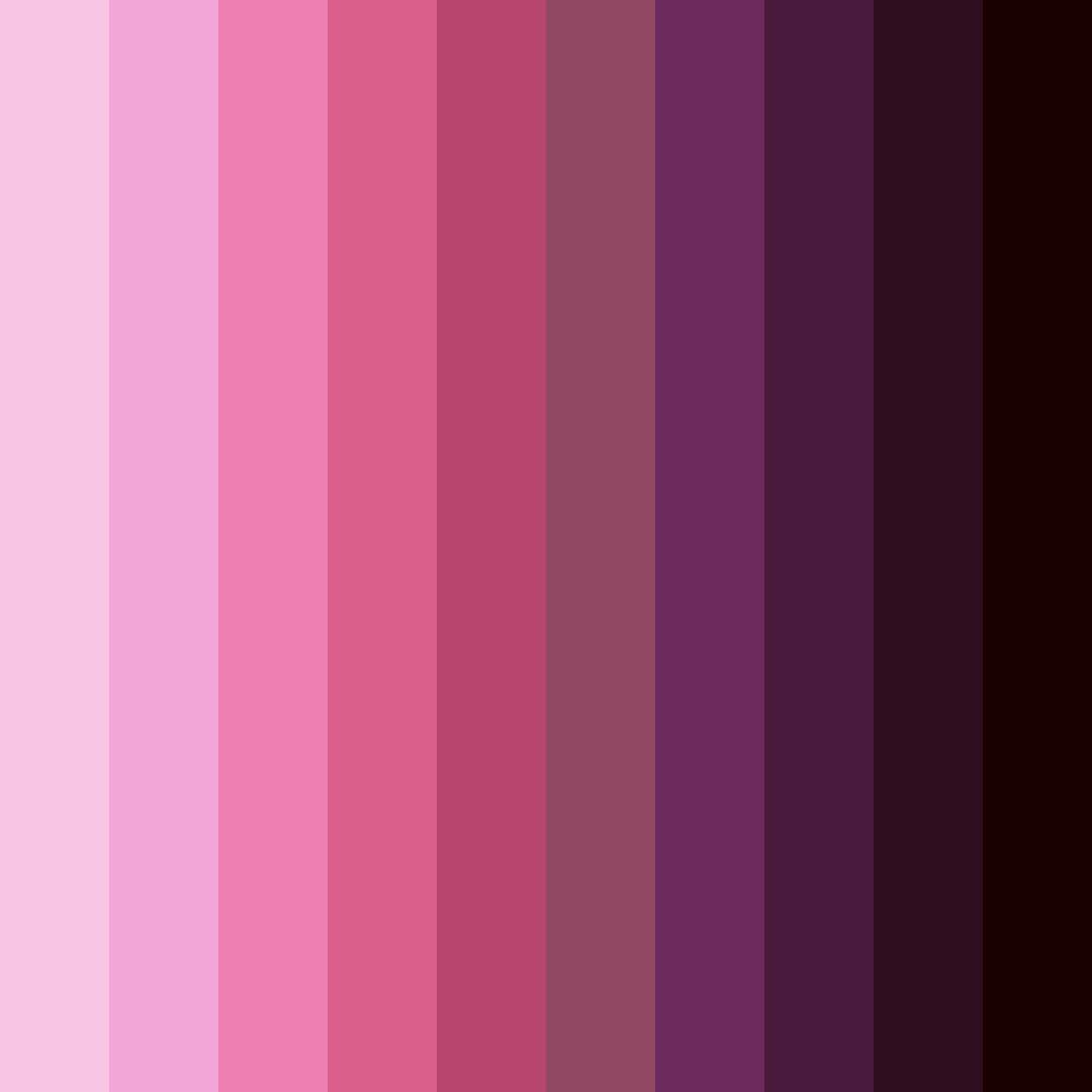 Download whimsical blossoms color palette PNG image (square)