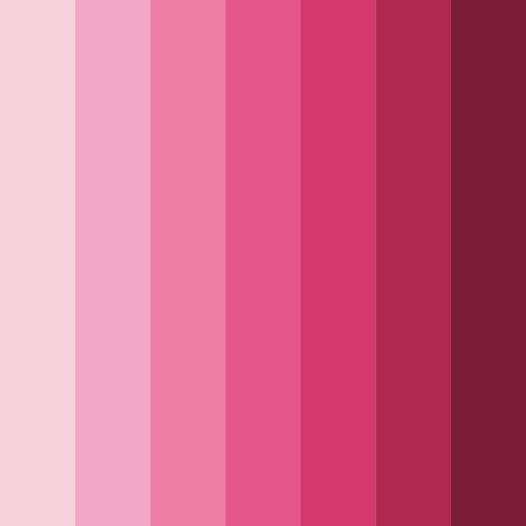 Download blush blossom serenade color palette PNG image (square)