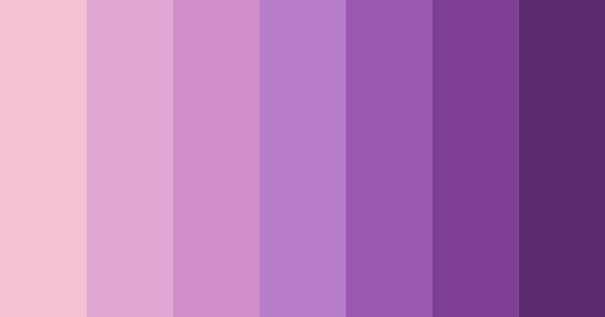Download pink purple dreams color palette PNG image (landscape)