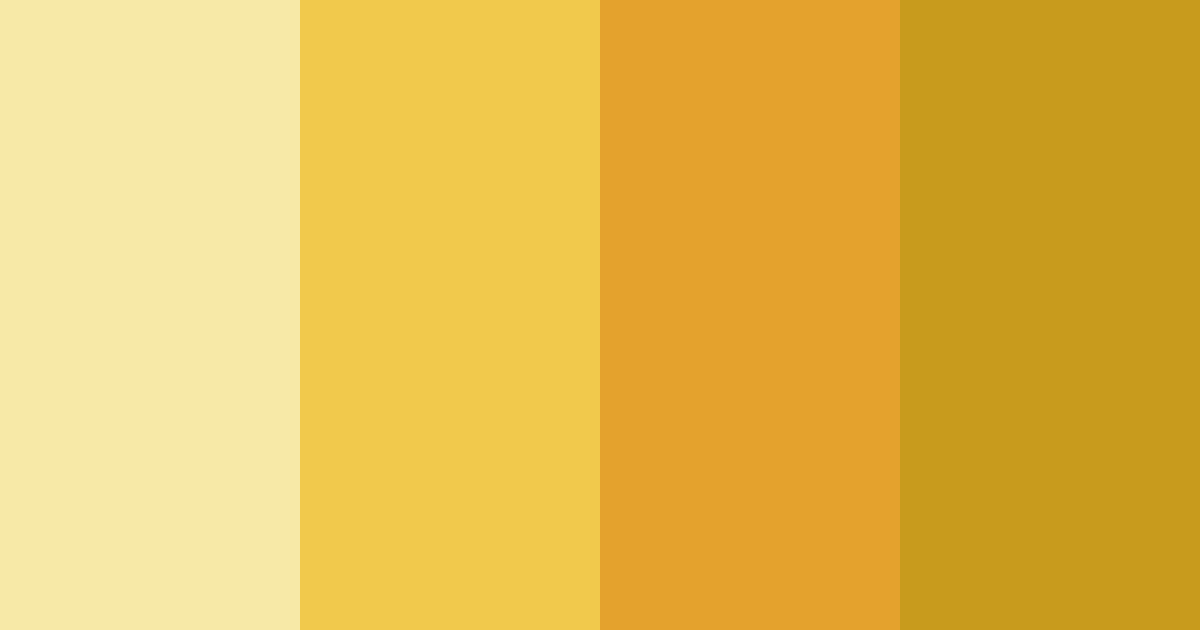 Download yellow sunrise color palette PNG image (landscape)