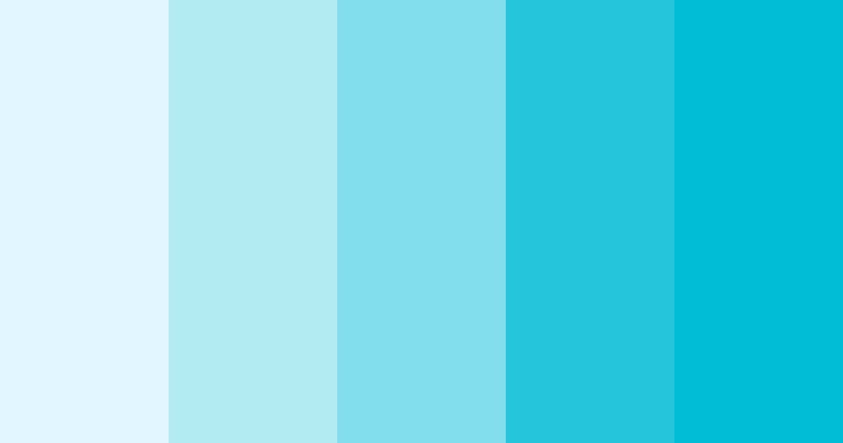 Download turquoise home color palette PNG image (landscape)