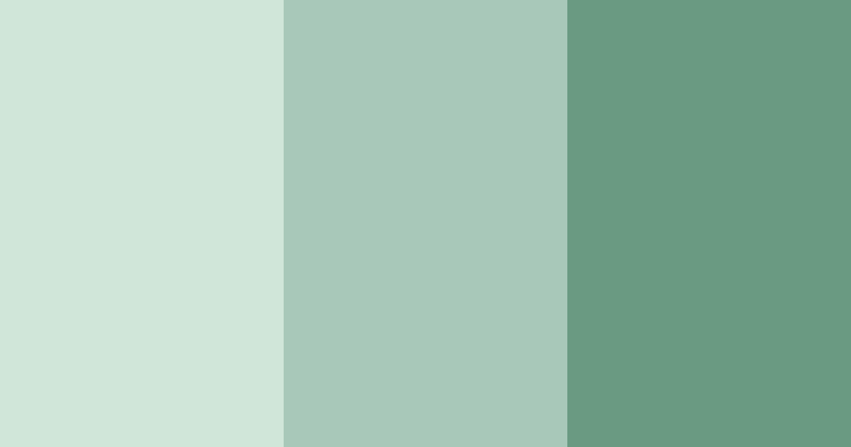 Download sage green serenity color palette PNG image (landscape)