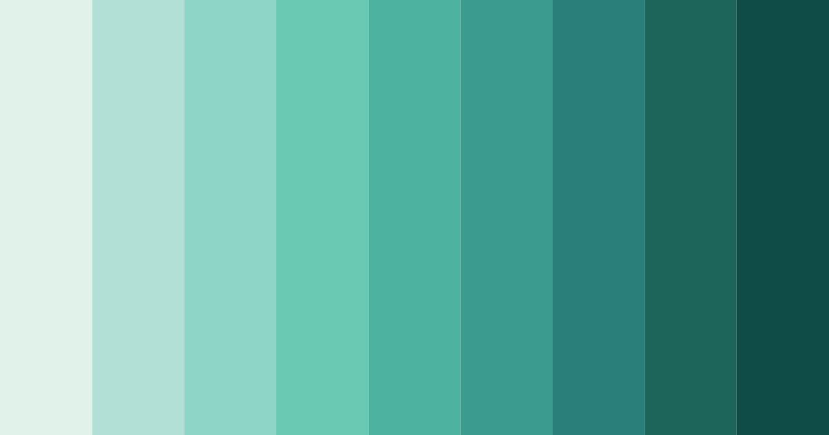 Download sage green serenity color palette PNG image (landscape)