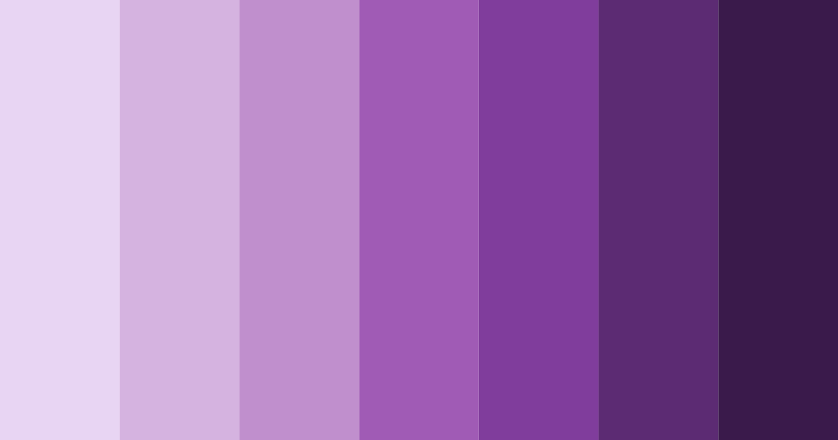 Download purple lily shades color palette PNG image (landscape)