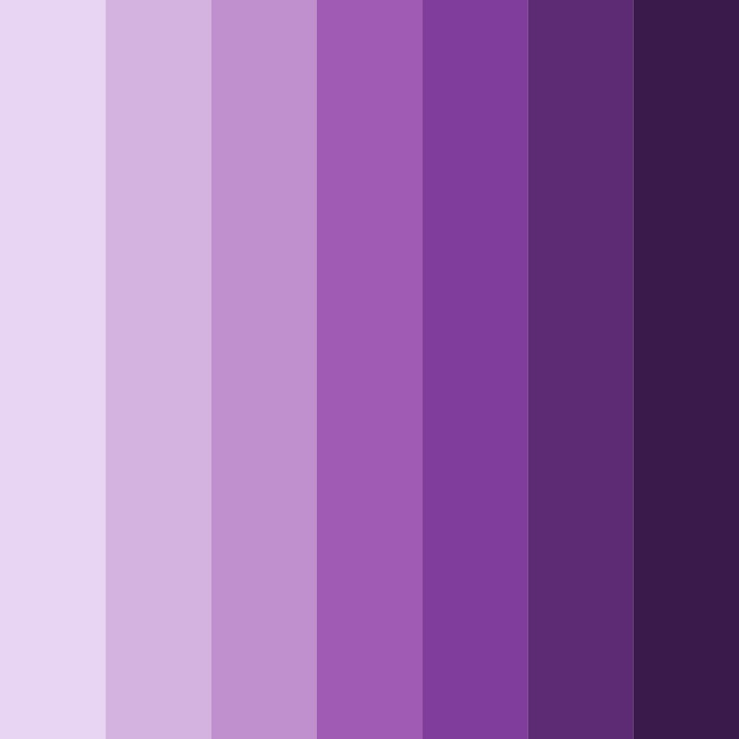 Download purple lily shades color palette PNG image (square)