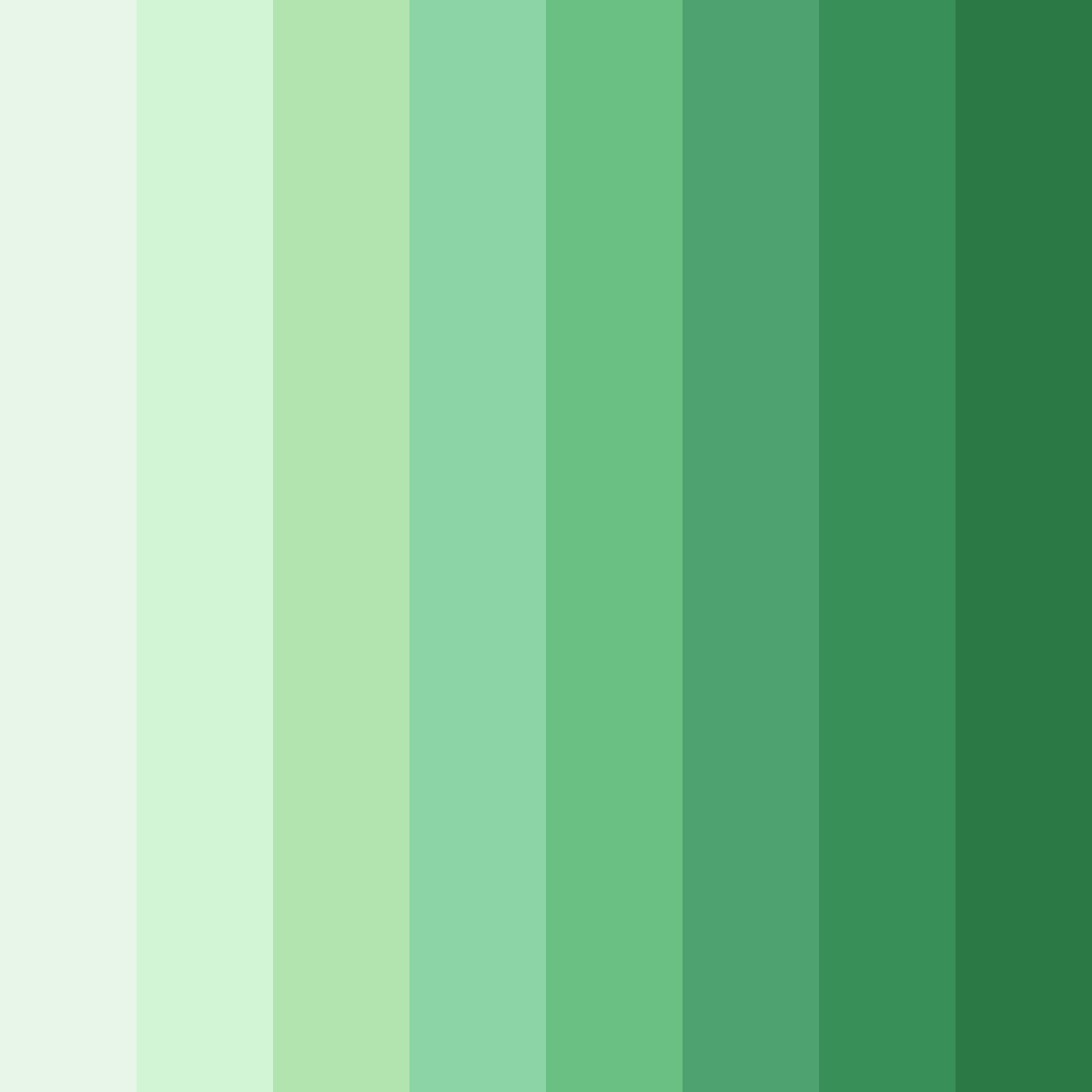 Download pistachio dreamscape color palette PNG image (square)