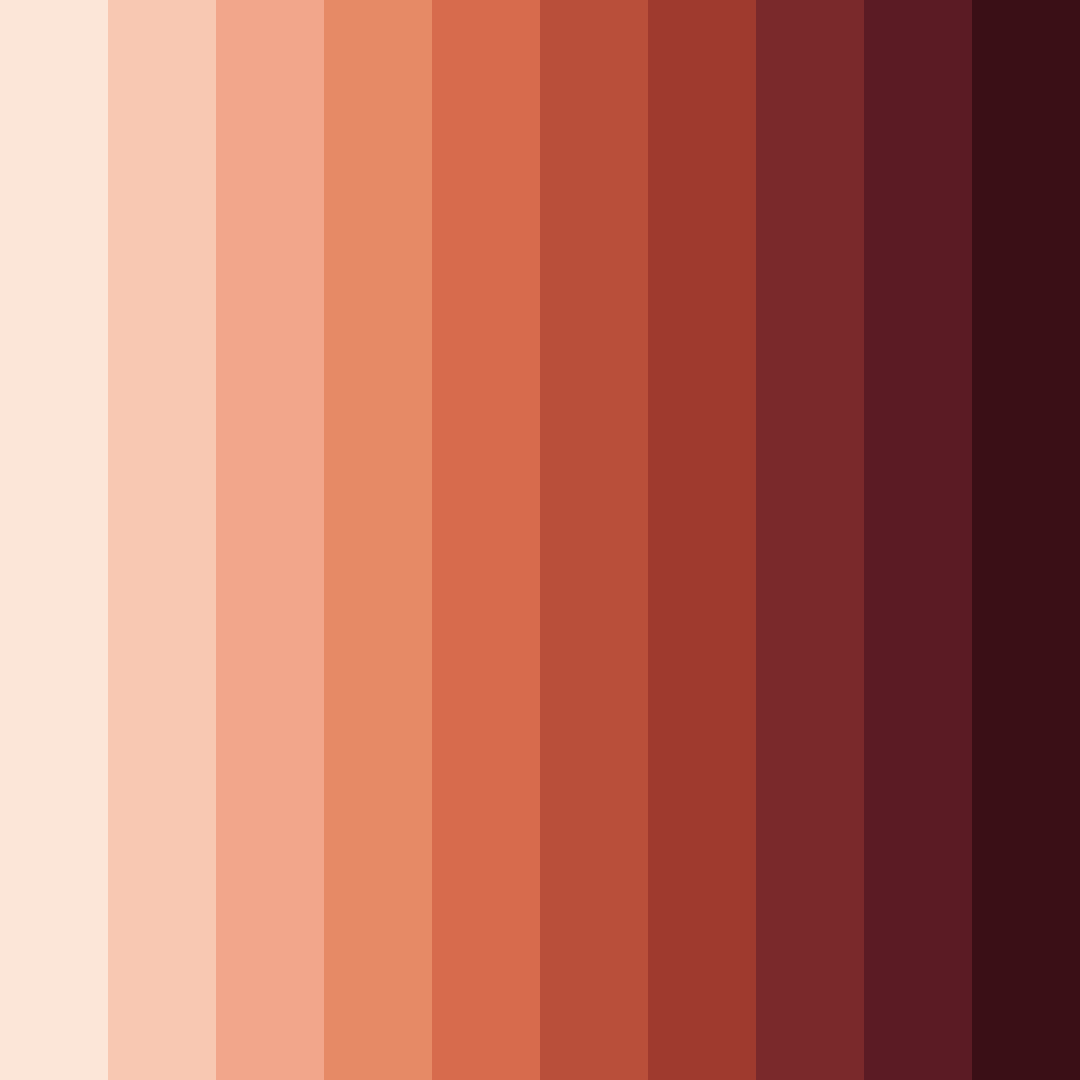 Download ethereal fleshtones color palette PNG image (square)