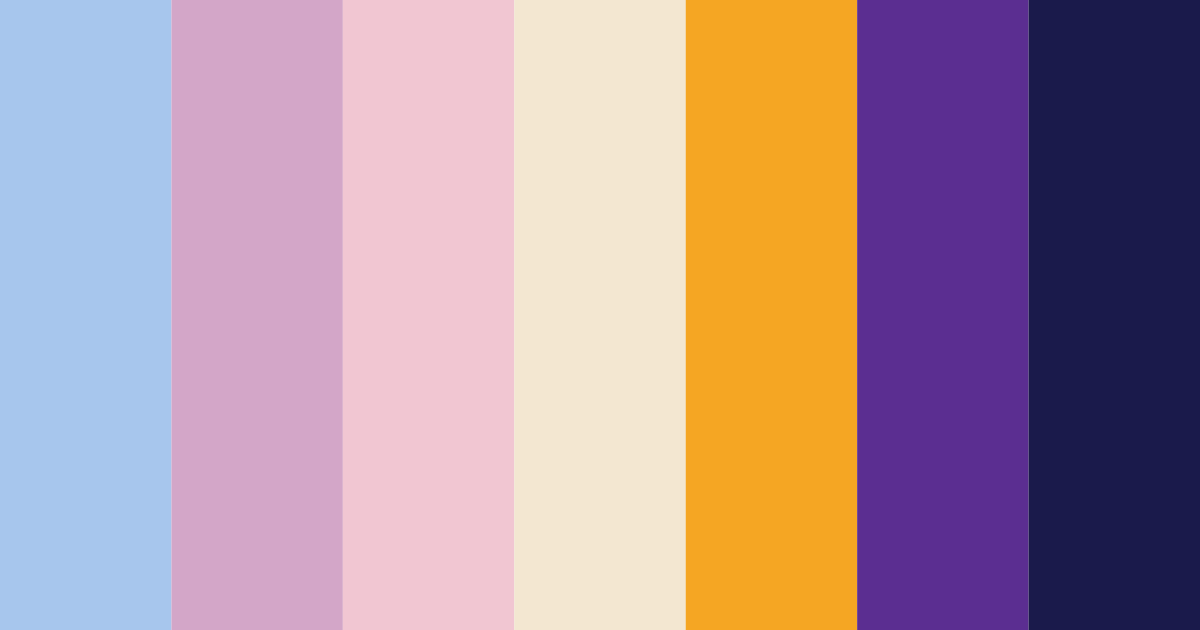 Download twilight petal serenade color palette PNG image (landscape)