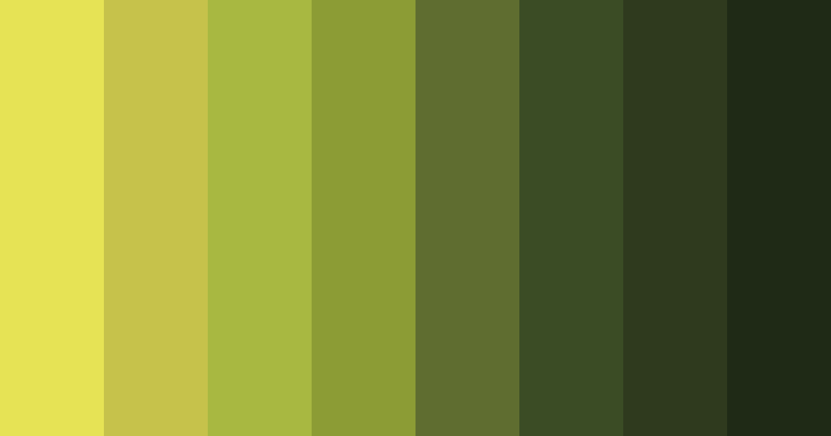 Download verdant dawn color palette PNG image (landscape)