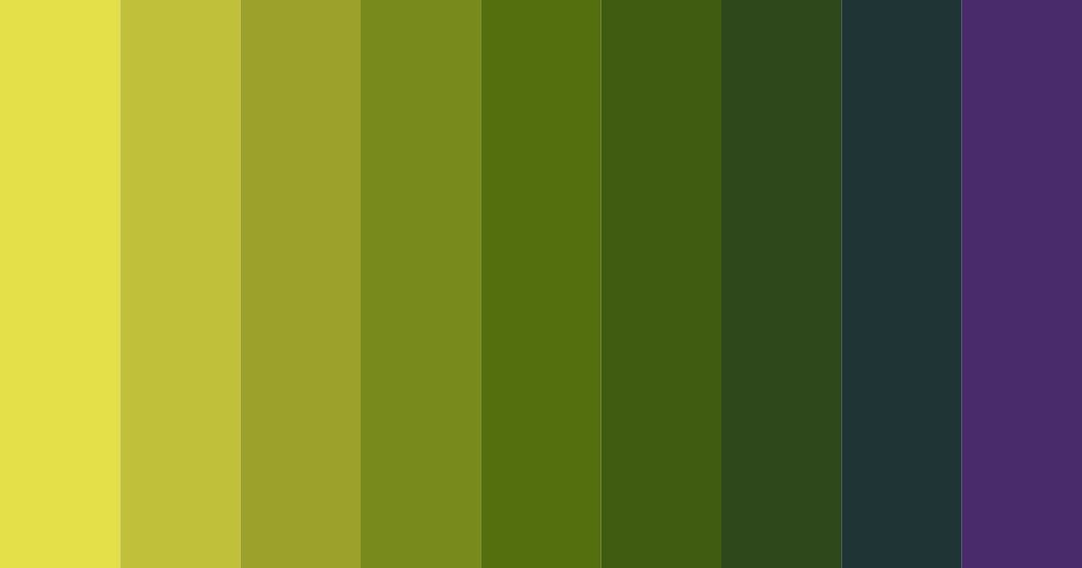 Download verdant twilight color palette PNG image (landscape)