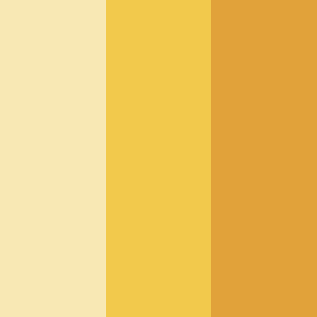 Download golden whey dream color palette PNG image (square)