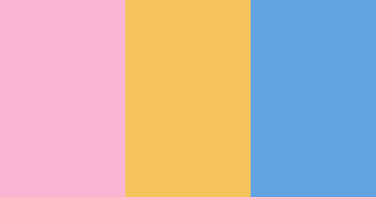 Download rainbow pink color palette PNG image (landscape)